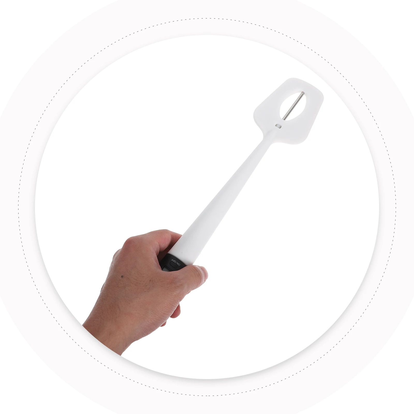 

1Set Silicone Cooking Thermometer Spatula Digital LCD Display High Temperature Resistant Candy Baking Meat Probe