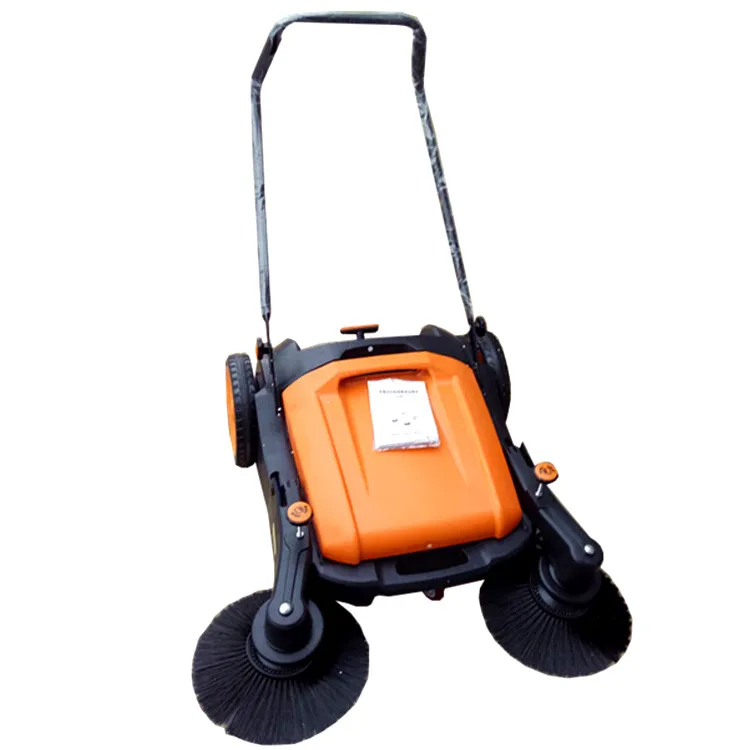 Industrial Hand Push Manual Floor Street  Road Sweeper