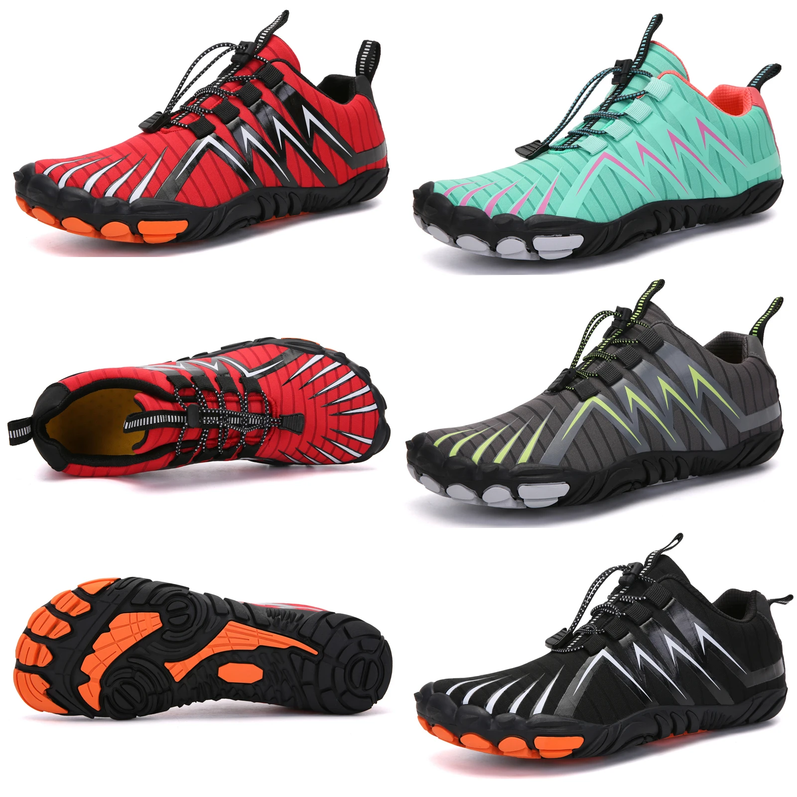 Unisex Barefoot Aqua Shoes for Beach Sports Outdoor Sneakers Swimming Surfing Upstream Camping River Tracing Creek Footwear