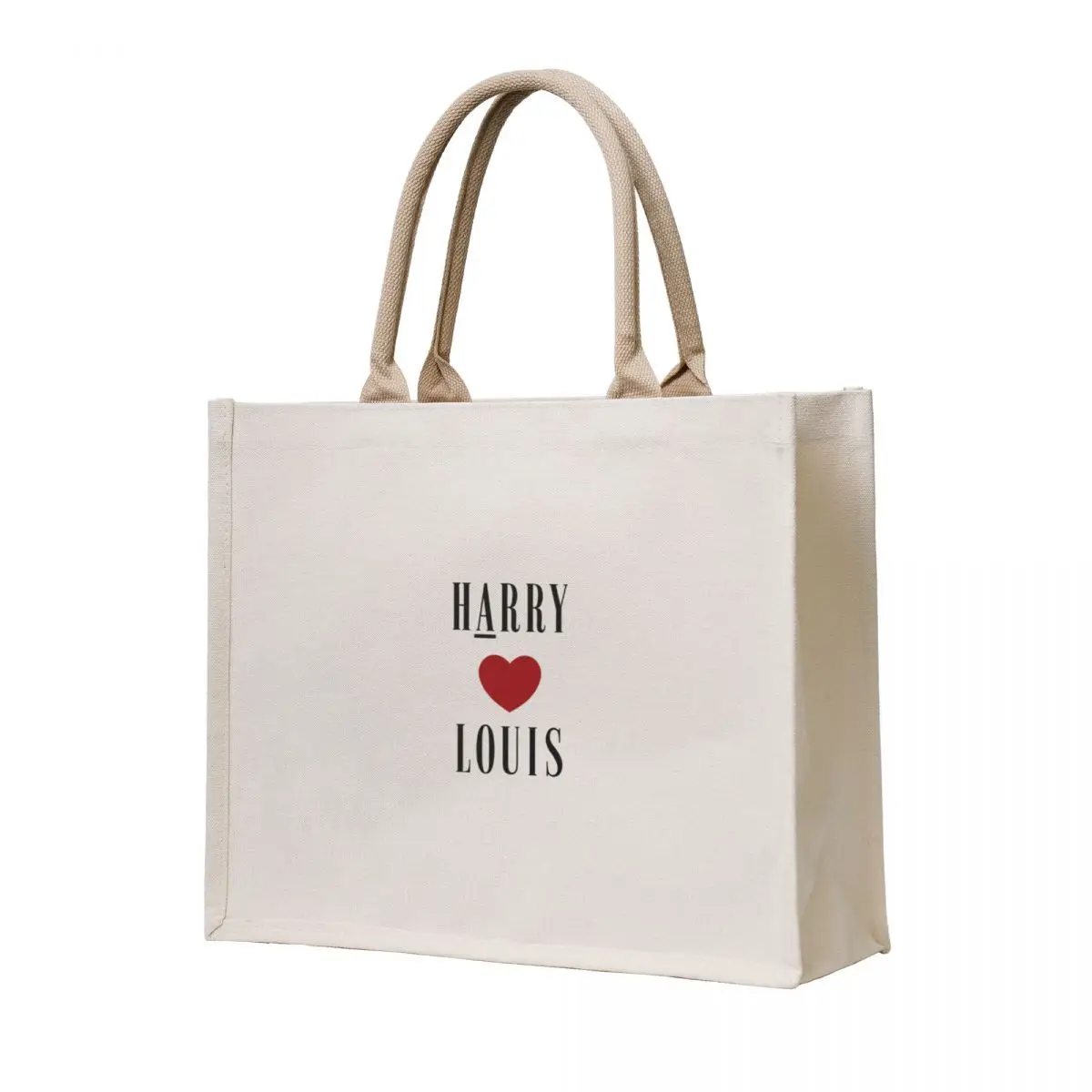 

Harry Hearts Louis Tote Bag Customizable tote bag Handbags canvas tote Big bag