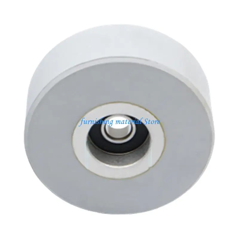Y5GD Rubber Press Wheel Bander Repair, Bearing-Ready Pressure Roller Replacement for Woodworking Use Maintenance