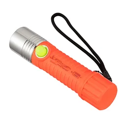 15W XM-L2 LED Primary Diving Flashlight Underwater 50m Waterproof Fishing Scuba Torch 18650 AAA Powered Searchlight 3mode strobe