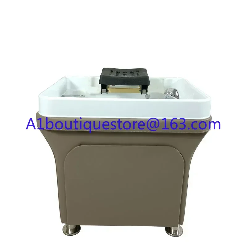 Head Treatment Fumigration Spa Machine Mobile Shampoo Basin Beauty Salon Ear Cleaning  Water Circulation