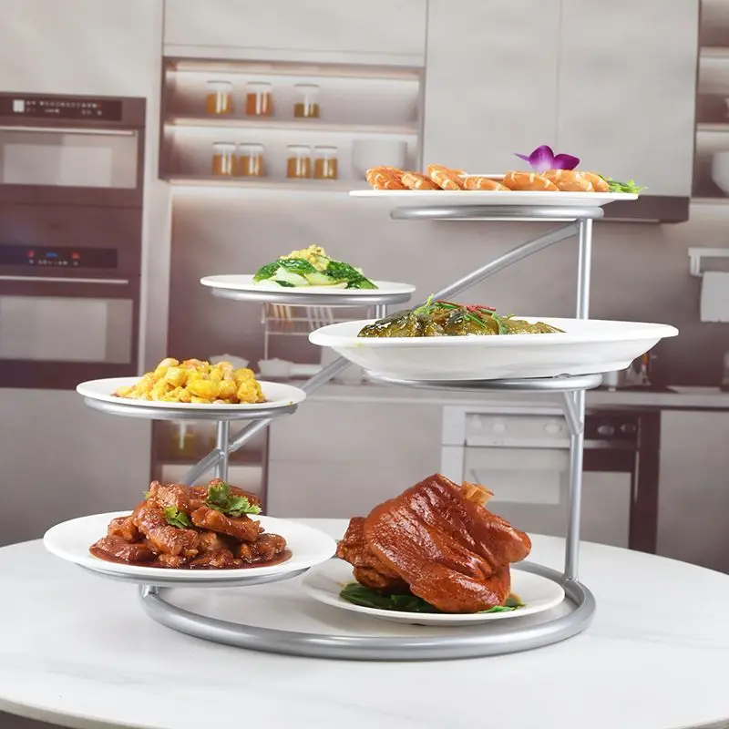 

Vegetable Multi-layer plate Hotel cold plate Vegetable rack
