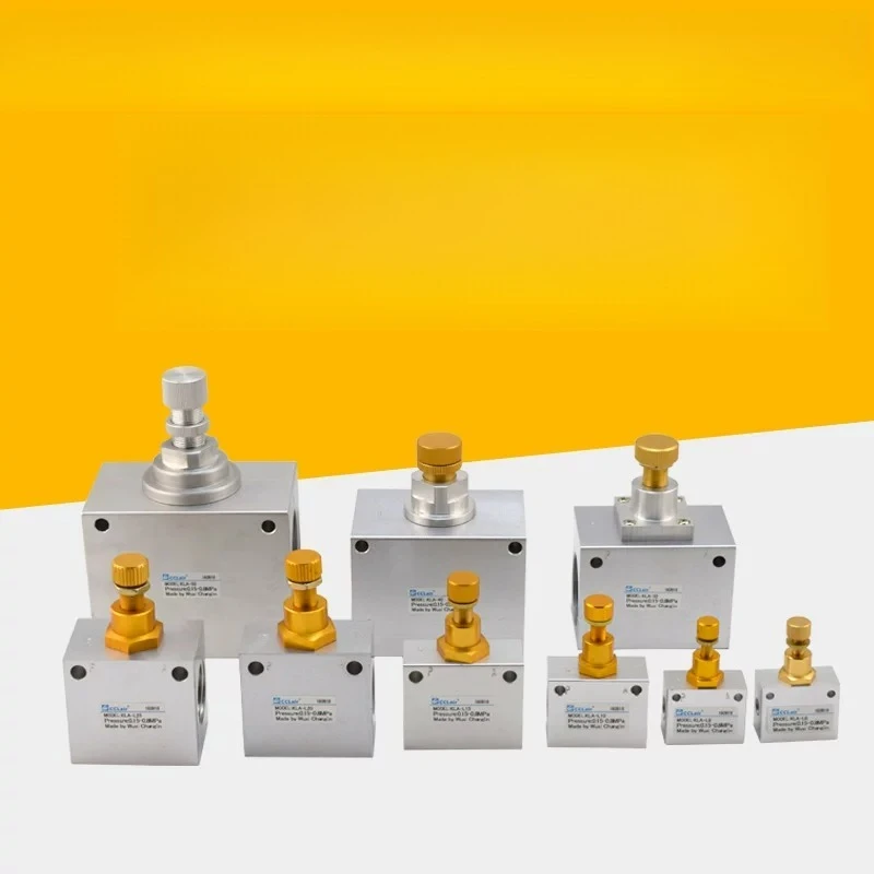 One way KLJ throttle valve KLA-L6/8/10/15/20/25/32/40/50SV-01/02/03/04