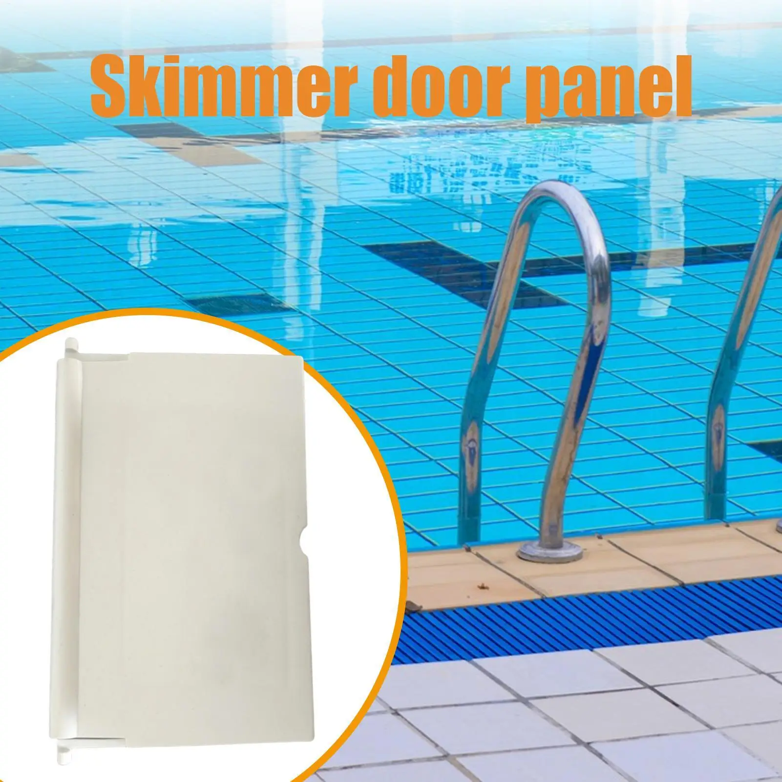 

1pc Pool Skimmer Gate Weir Gate Replacement With Sponge Skimmer Door Flap For Small Skimmers Precise Replacement Accessories
