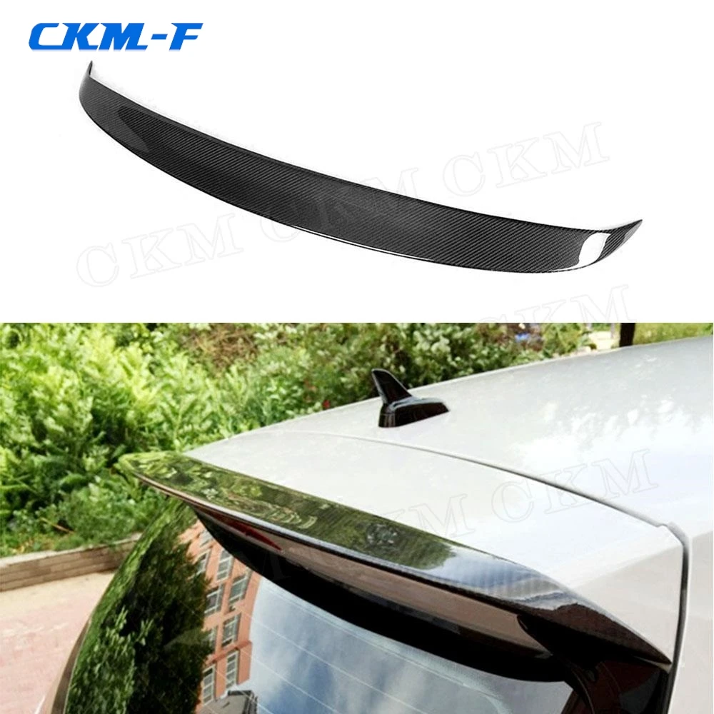 

For VW MK7 Carbon Fiber & FRP Rear Roof Trunk Wing Spoiler for Volkswagen Golf 7 VII MK 7 Standard Rline 2014-2017 Not GTI and R