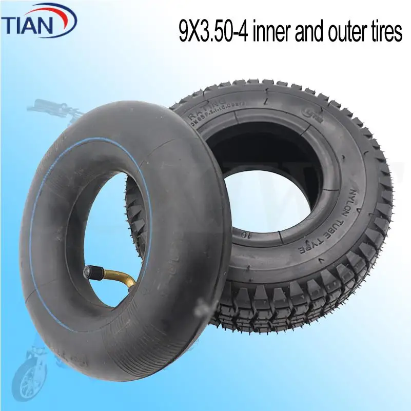 

Высококачественная 9-дюймовая электрическая шина 9X3,50-4, электрическая шина, мини-трехколесный велосипед, заднее колесо 9*3,50-4, внутренняя трубка и внешняя шина