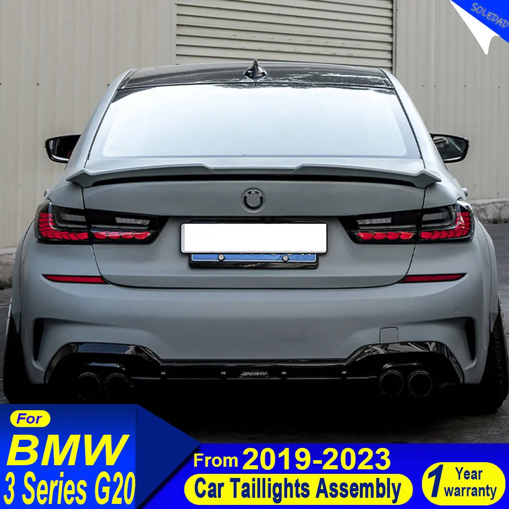 

Taillight For BMW G20 GTS 2019-2023 330i 340i M3 330e M340i G80 3 Series LED Tail Lights Rear Lamps Brake Lamp Turn Signal