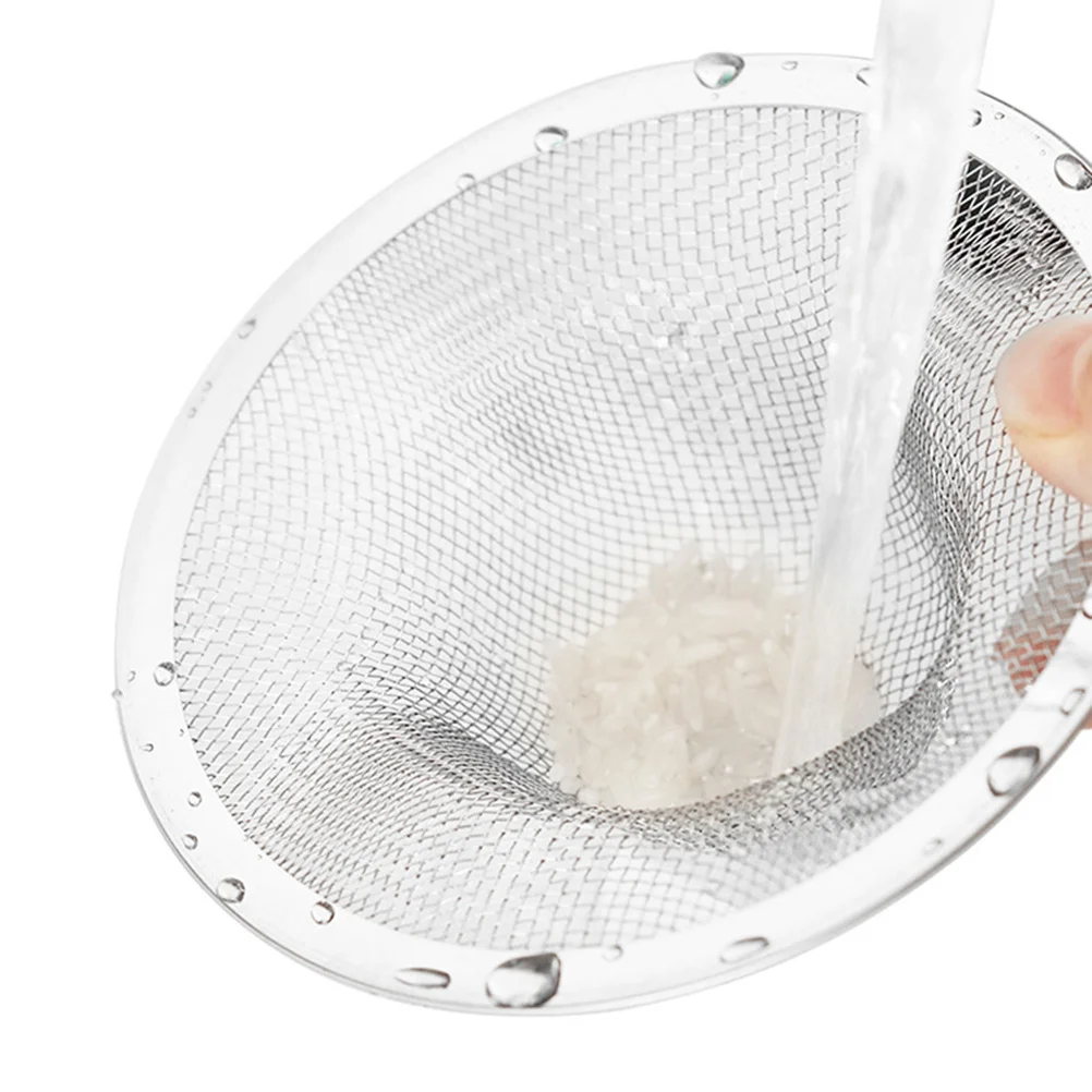 

4Pcs Premium Mesh Sink Strainer Stainless Steel Kitchen Filter Clog Preventer Rustproof Easy Clean Sink Strainer