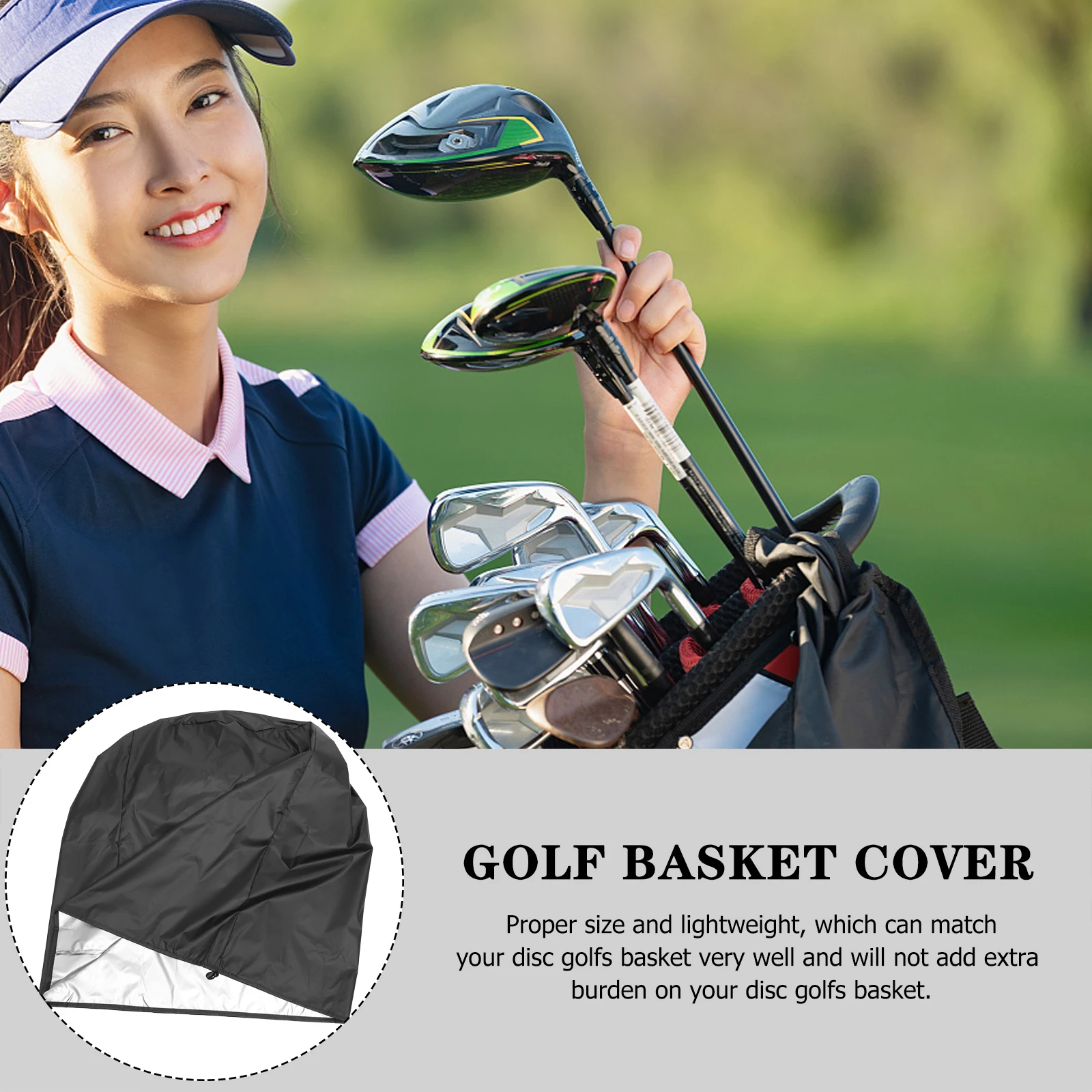 

Disc Golfs Basket Cover Protector Sleeve Wear-Resistant Anti-Slip Lightweight Reusable For Training Daily Use Fitness Exercise