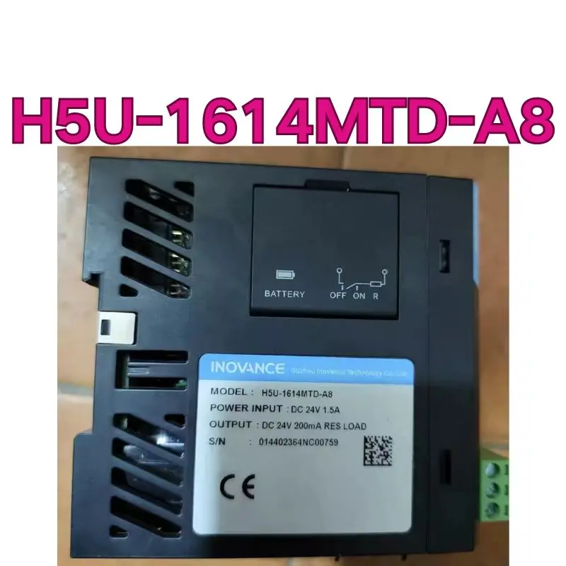 The second-hand H5U-1614MTD-A8 PLC controller tested OK and its function is intact