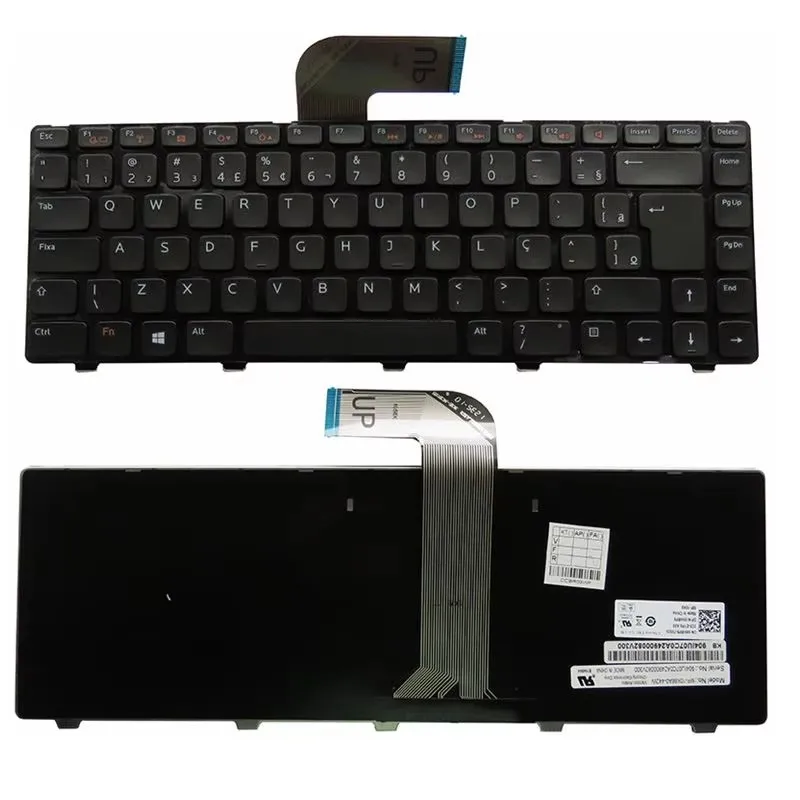 US/TI/RU/UK/SP/FR/AR/BR Keyboard for Dell M4120 N4040 N4050 M4040 M4050 14VR 13Z-N311Z M421R N4110 14R-N4120(3555 3420M)5420