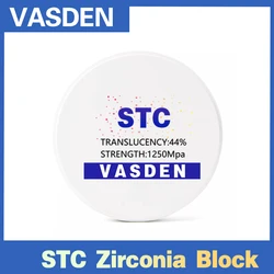 ST A1 A2 A3 Super przezroczysty kolorowy System otwarty blok do frezowania cyrkonu tarcza laboratorium dentystyczne ceramika cyrkonowa pusta cyrkonowa płyta cyrkonowa