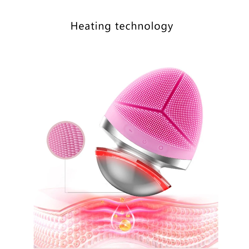 Facial Cleanser Importer Microcurrent Constant Temperature Color Light Skincare Ultrasonic Pore Cleaner