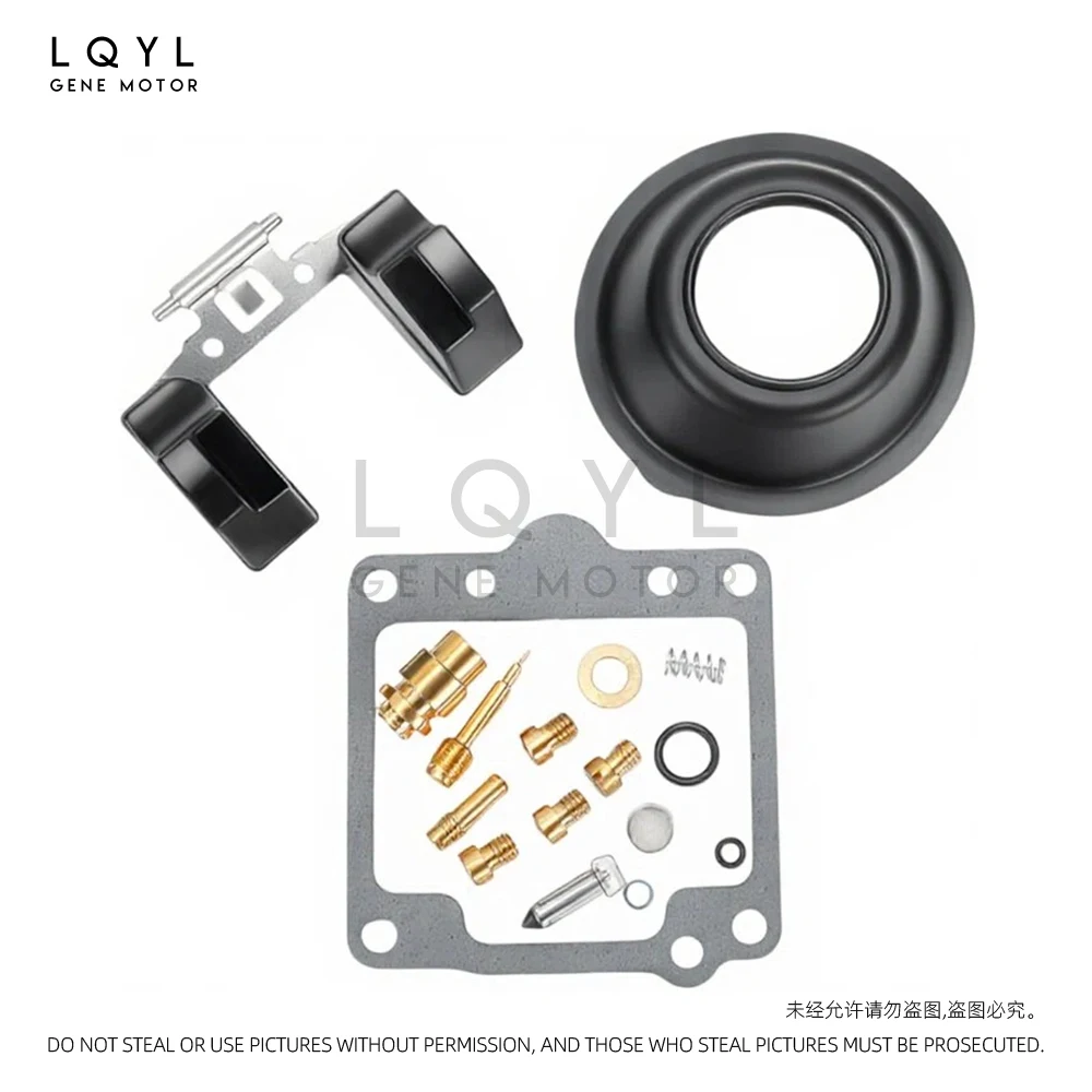 Kit de reparación de carburador para motocicleta, kit de reconstrucción de diafragma y junta de sellado para Yamaha SR250 Mikuni BS34 SR 250