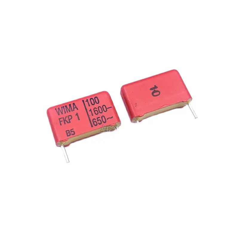 10PCS/Weimar Capacitor WIMA 101 1600V 0.0001UF 1600V 100PF FKP1 Pin Distance 15