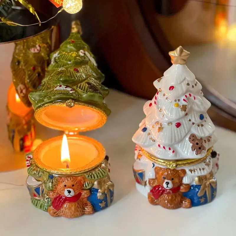 

Christmas Tree Sleep Aid Aromatherapy Candle Birthday Companion Gift