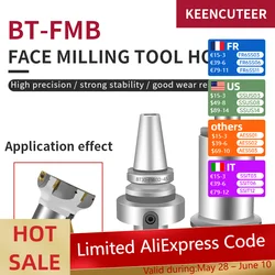 1 pezzo BT30 BT40-FMB16 FMB22 FMB27 FMB32 FMB40 Portautensili metrico per spianatura BT30 Portautensili CNC BT40 router bit fresa legno woodworking tools falegnameria attrezzi
