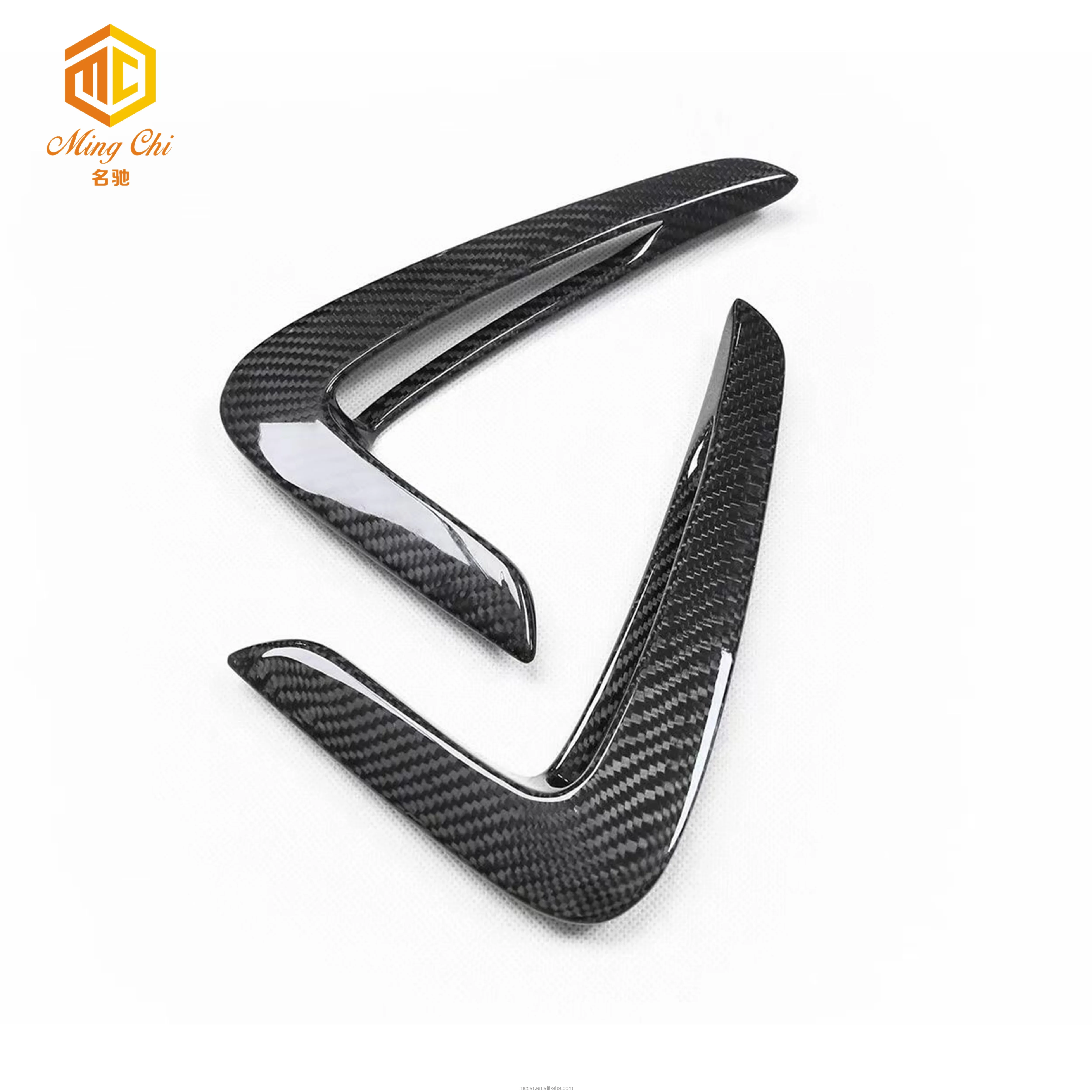 Fender vent decorative carbon fiber vent for 4 series 420I 430I 425I 428I F32 F34 F33 F36