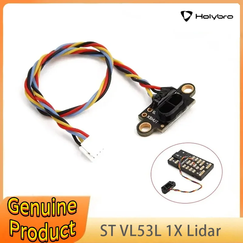 

Holybro ST VL53L1X Lidar 50Hz Accurate Ranging Up To 4m for PIXHAWK 4 Flight Controller RC Multirotor Airplanes