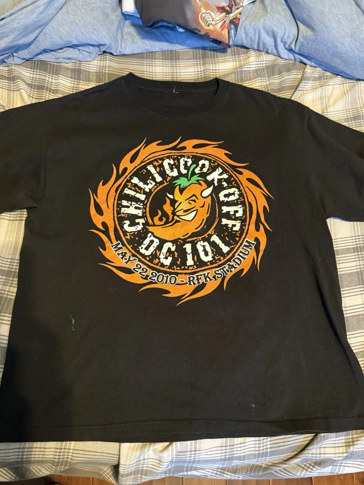 قميص Chili Cook Off Dc101 2010 Stone Temple Pilots Alice In Chains للرجال L #1