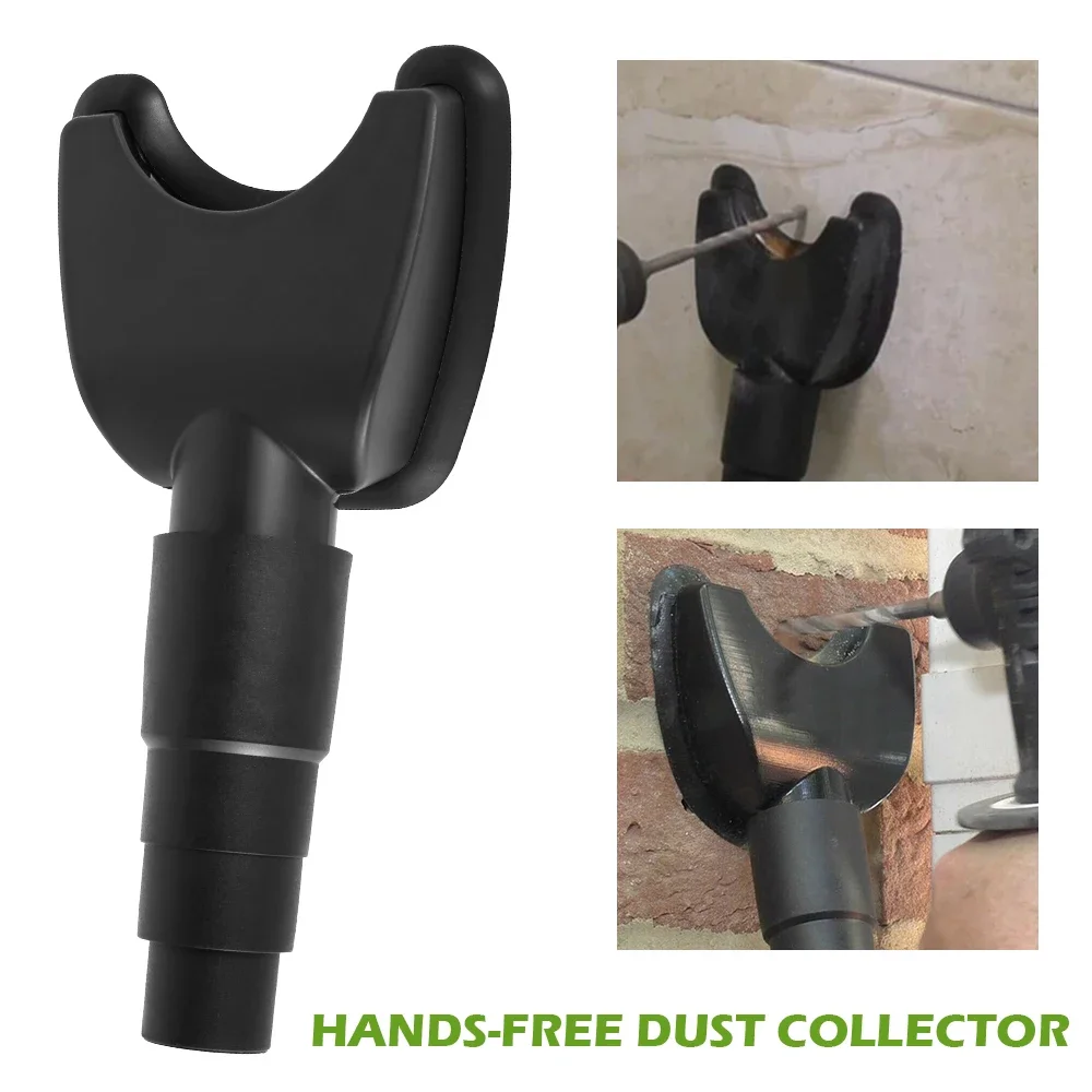 

Hands-Free Dust Collectors Effectively Removes Dust & Debris From Drill Hole Woodworking Drilling Dust Extraction Tool