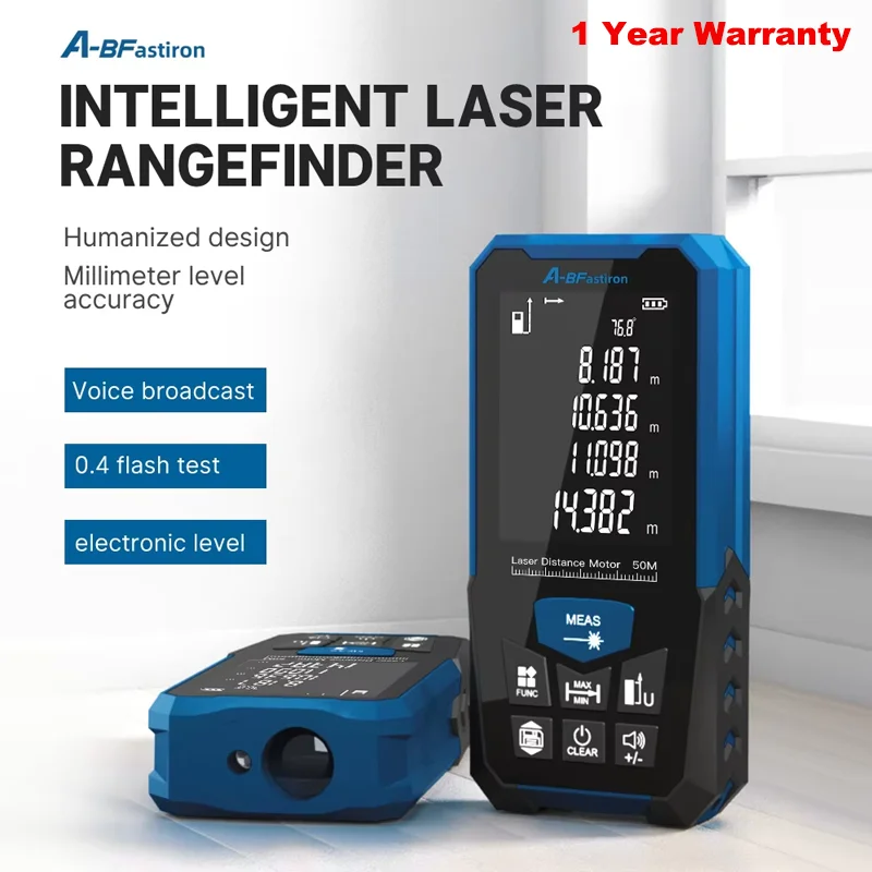 A-BF Laser Tape Measure Digital 50M/70M/120M Profesional Laser Distance Meter Trena Rangefinder Laser Metro Laser Range Finder