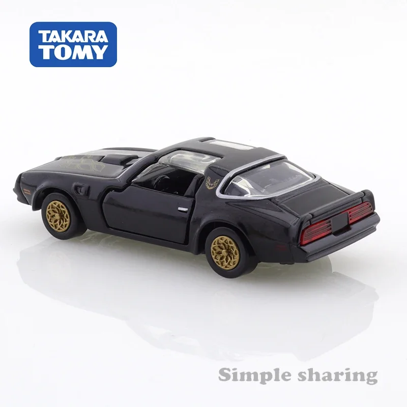 TOMY TOMIA-Voiture jouet en alliage pour enfant, véhicule à moteur, modèle en métal moulé sous pression, pontiac firebird, 1/62