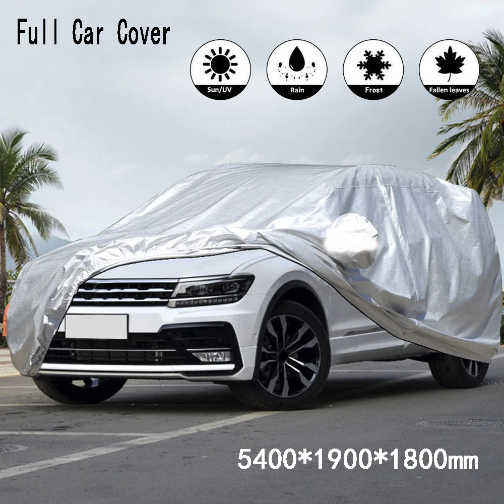 Car Sunshade Cover Exterior Peotector Four Season Universal Outdoor Covers Snow Ice Hail Waterproof Dustproof Sun Shade Anti-UV