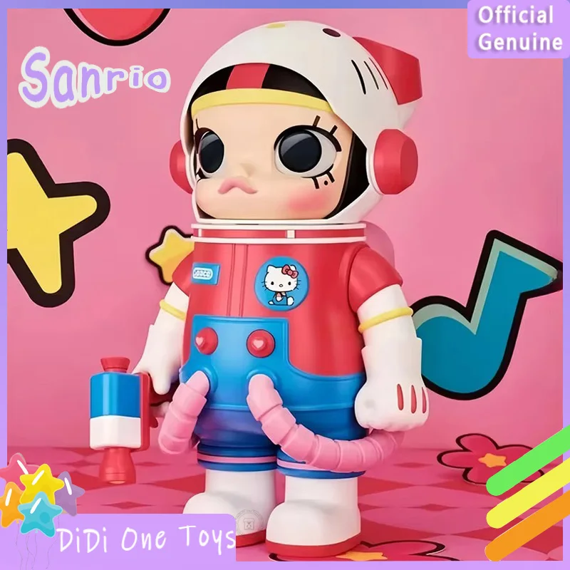 Original Mega Space Molly 400% Sanrio Family Series Action Figurine Anime Hello Kitty Kawaii Figurine Melody Kuromi Gift Toy ﻿