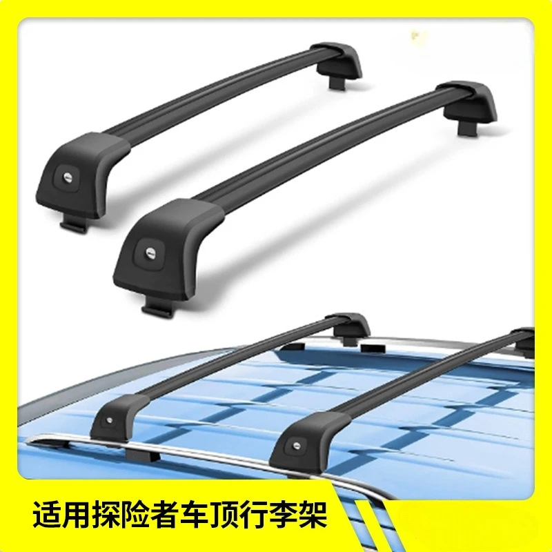 حامل سقفي عارضة الطيران من الألومنيوم على شكل حرف T باللون الأسود غير اللامع