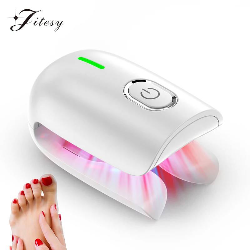 Onychomycosis Nail Fungus Laser Cleaning Device 470nm 660nm 905nm Invisible Light Smart Therapy Fungal Broken Nail Remove Repair