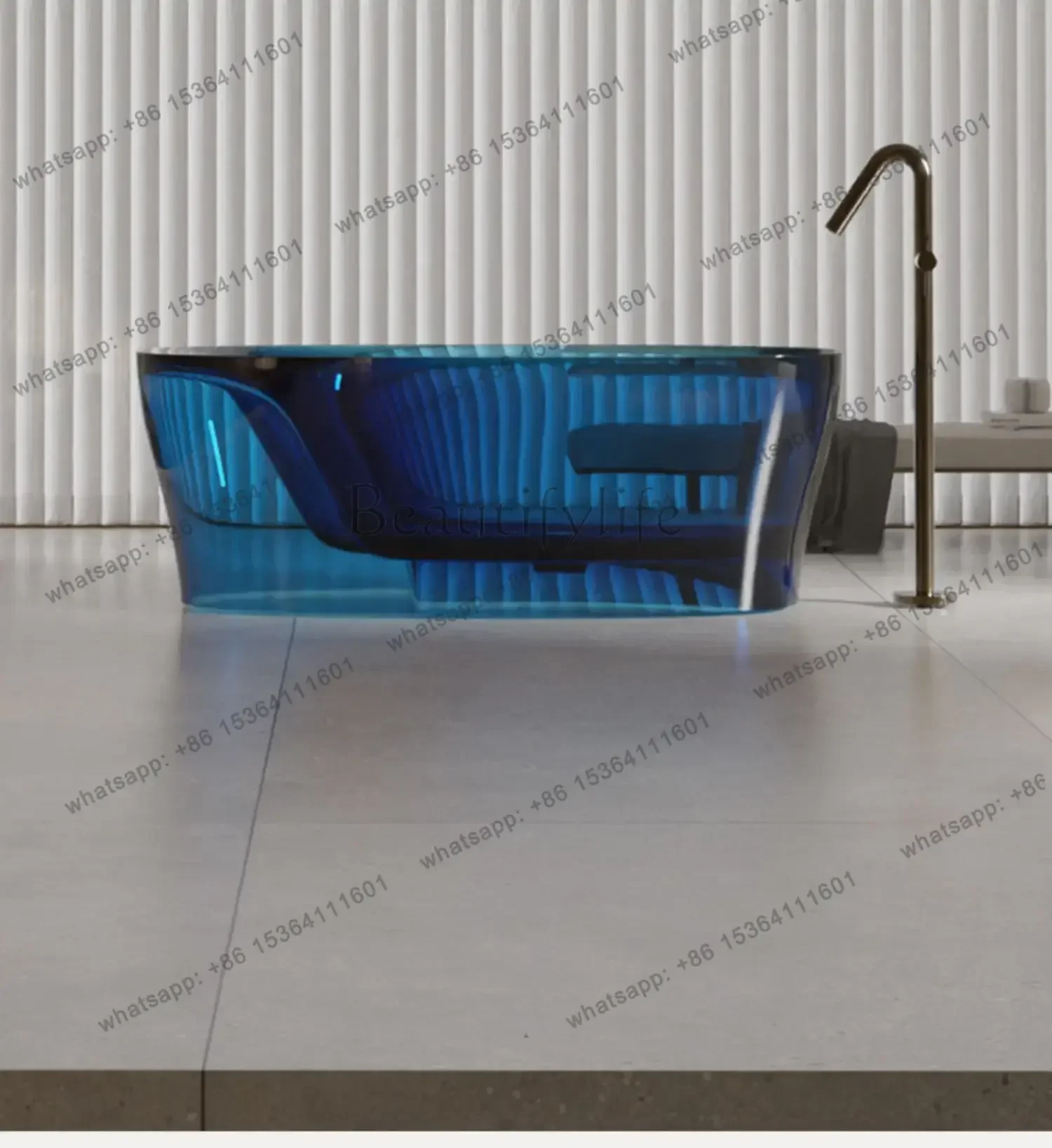 Transparent Bathtub…