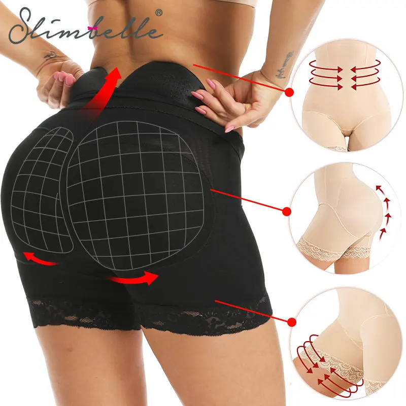 High Waisted Shaper Waist Trainer Butt Lifter with Padded Control Panties Slimming Underwear Tummy Shapers Corset Shapewear