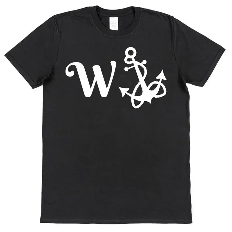 W Anchor Funny Mens T Shirt Rude Adult Humour Stocking Filler For Him