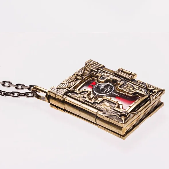 

Игра Аниме может открыть подвеску в виде книги-черепа, модное индивидуальное ожерелье, модное уникальное ожерелье с капюшоном