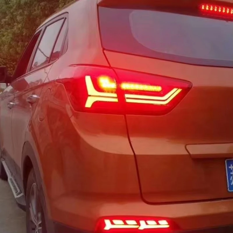 Stylish LED Tail Lamp with Running and Turn Signal, Uniform Illumination, Fit Hyundai Creta Ix25 15-17 view 5