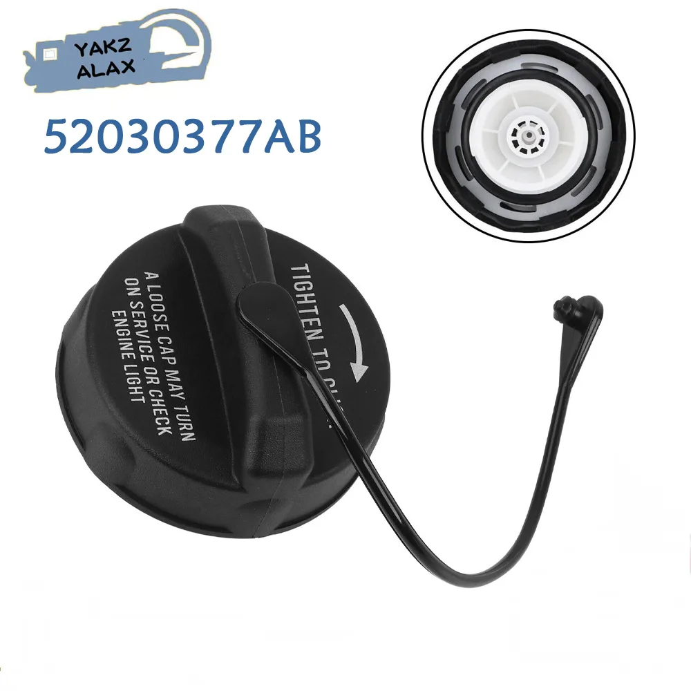 52030377AB Fuel Tank Gas Cap for Chrysler Dodge Jeep Cruiser Challenger Charger Dakota Durango Compass Grand Cherokee 5278632AG