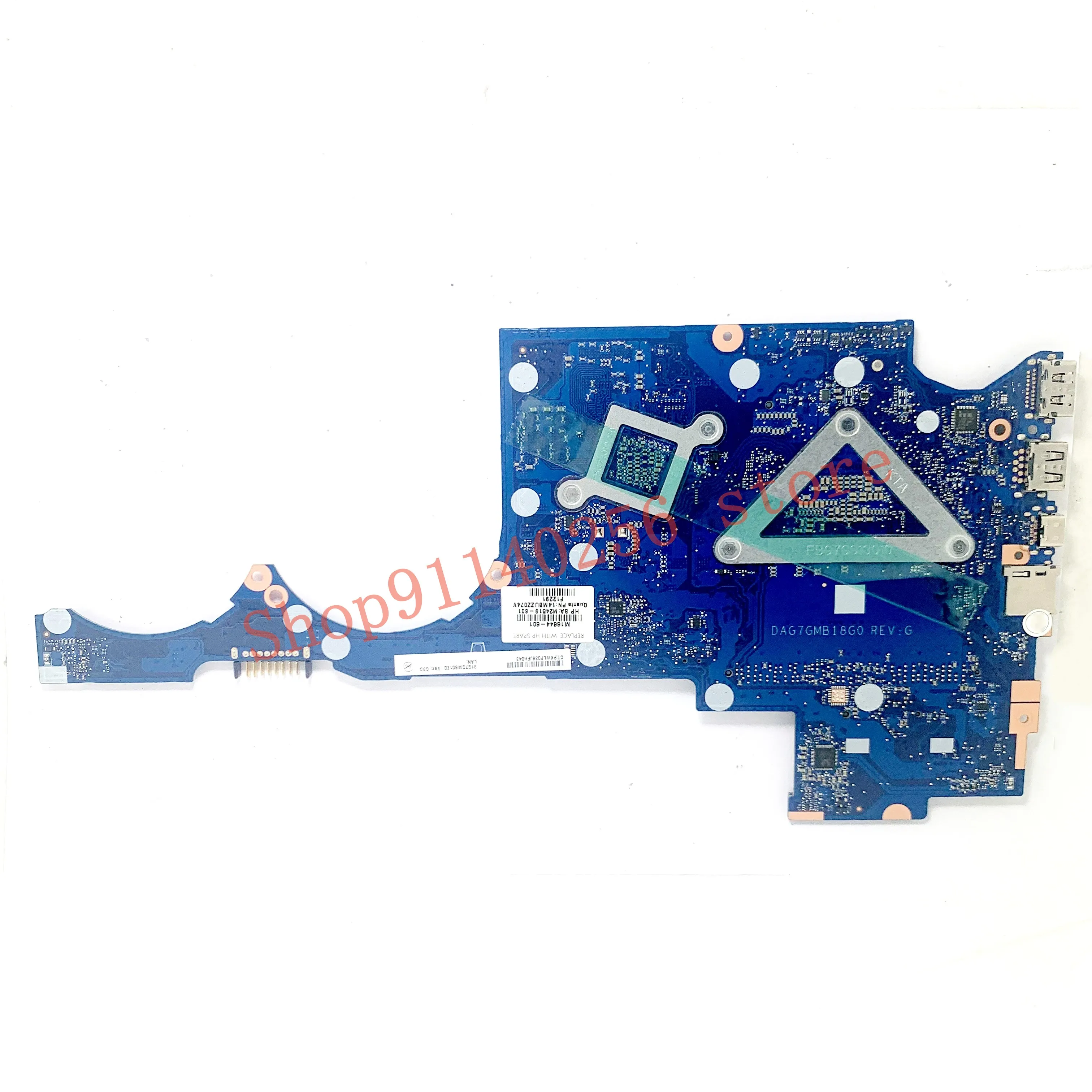 DAG7GMB18G0 For HP 14-DV Laptop Motherboard M16644-601 M16644-001 M24519-601 W/ SRK02 I7-1165G7 CPU N18S-G5-A1 MX450 100% Tested