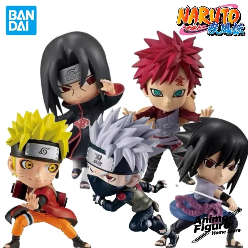 

100% оригинал в наличии Bandai CHIBI MASTERS НАРУТО Саске Какаши Учиха Итачи Наруто Гаара аниме персонаж игрушка модель коллекция