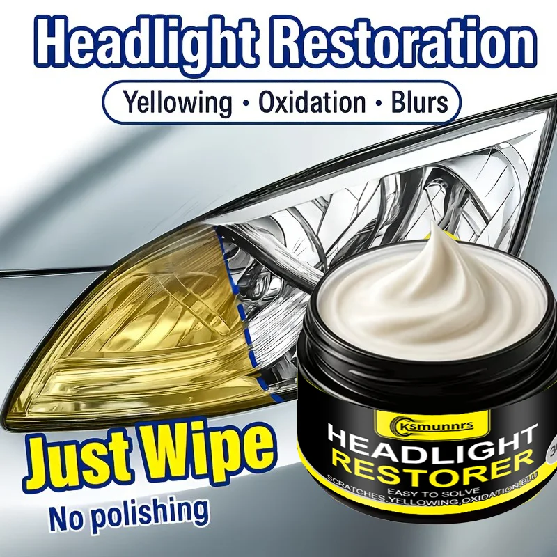 

Универсальный набор для восстановления фар, антиоксидант/полирующее средство, улучшение яркости без полировки, удаление царапин и желтизны