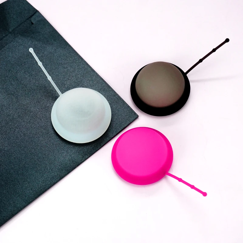 

5pcs Women Menstrual Disc With Removal String Reusable Medical Grade Silicone High Cervix Period Disk Disco Menstruales Mujer