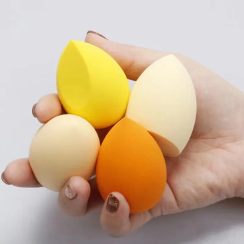 Esponja de Maquillaje, 4-12 Piezas, Aplicador de Maquillaje, Esponja Cosmética, Cojín para Base de Maquillaje, Esponja para Polvos, Herramienta de Belleza, Accesorios de Maquillaje