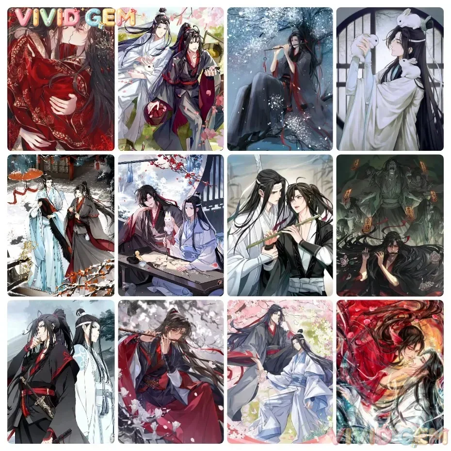 VIVID GEM Diamond Painting Cartoon Mo Dao Zu Shi Full Round/Square Diamonds Mosaic Handmade Art Exquisite Creative Gift Home