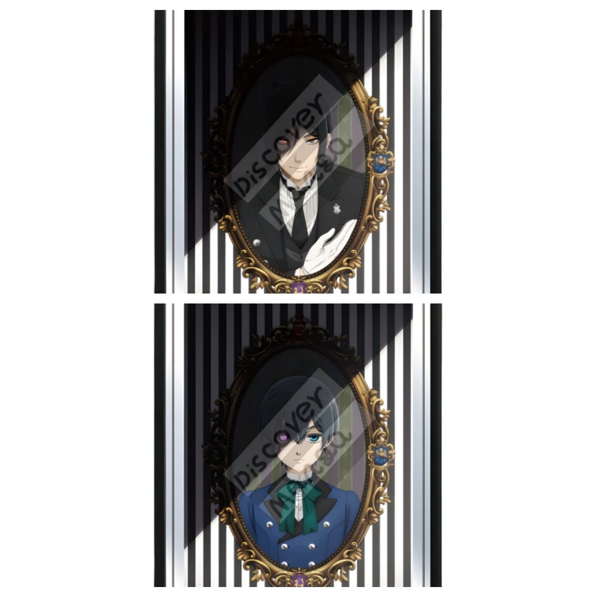 

10CM Charm Anime Black Butler Acrylic Stand Model Cosplay Characters Ornament Accessories Goods Collection Gifts