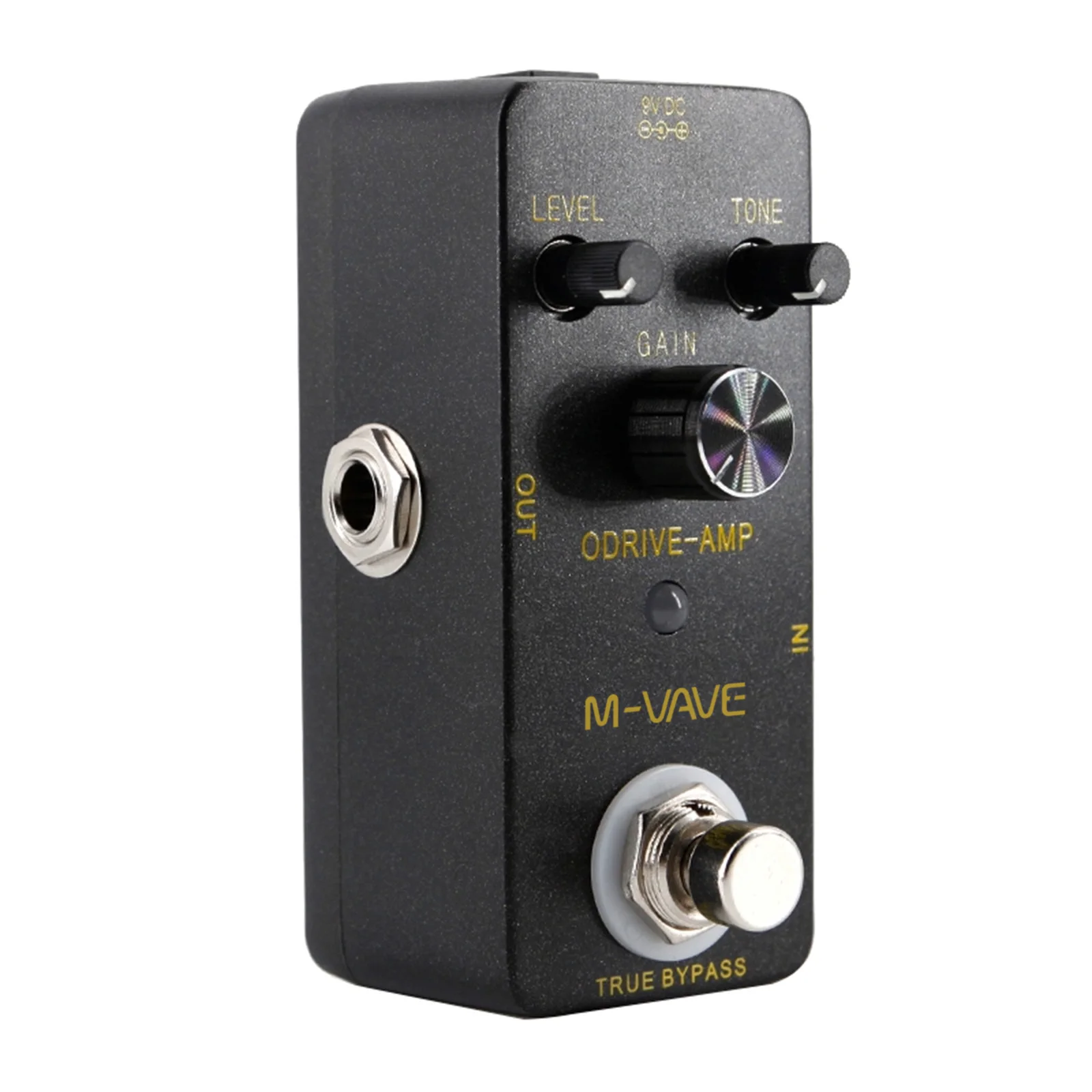 M-VAVE Overdrive-AMP Pedal Digital Guitar Effect Pedal Guitar Stompbox 1970' s Classic Tube True Bypass Cuvave CUBE BABY