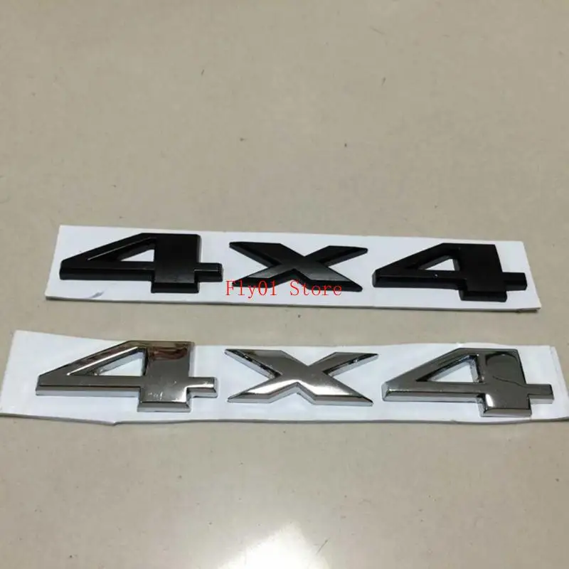 Raised Tailgate Letters for 4X4 Inserts Easy to Install Car Badges