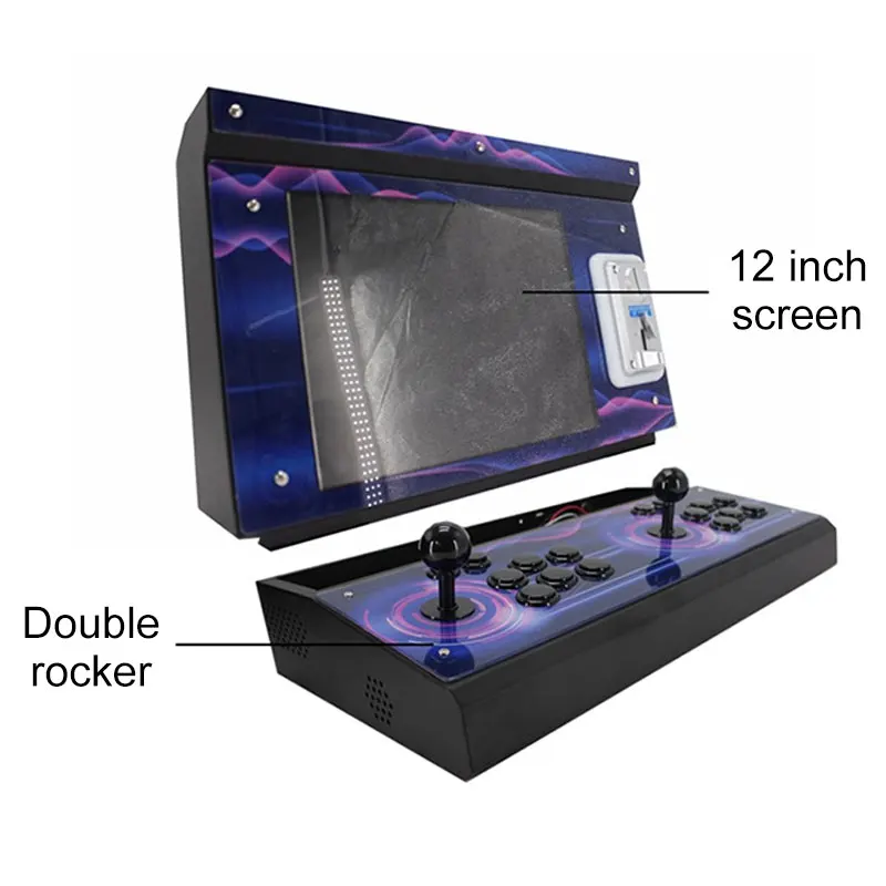 5000 in 1 multi games Console 2 Player Street Fighter Stimulator Arcade Fighting Game machine at Home Table Top Vintage