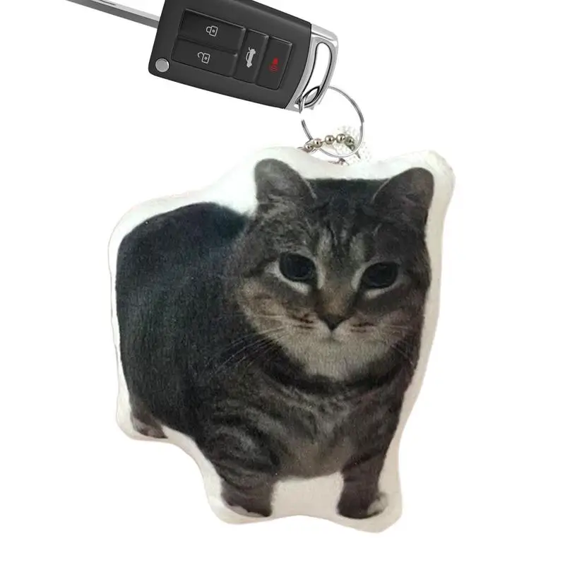 

Creative Oiiai Cat Key Chain Meme Cat Keychain Funny Kitty Keychain With Voice Backpack Charm Pendant Cute Birthday Gifts
